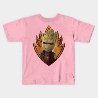 unusual groot face Kids T-Shirt